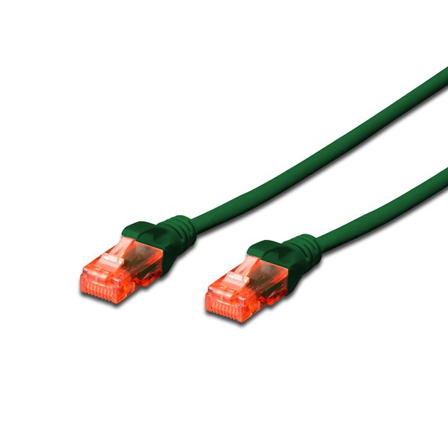 Digitus DK-1617-005/G U/UTP Cat6 Yeşil (0.5m)