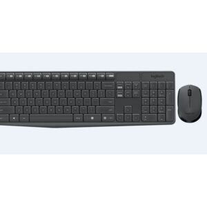 Logitech MK235 Kablosuz Set Siyah (920-007925)