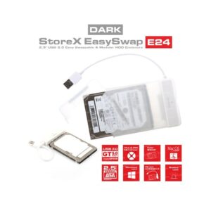 Dark DK-AC-DSE24U3 USB 3.0 2.5'' Plastik Disk Kutu