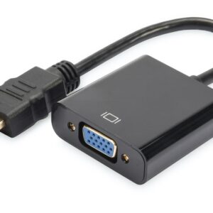 Digitus HDMI Erkek to VGA Dişi Çevirici