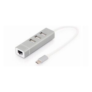 Digitus Type-C- 3xUSB 2.0 - Rj45 (10/100Mbps)