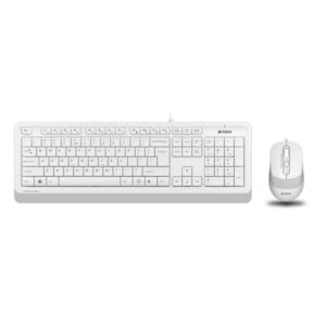 A4-Tech Kablolu Set Beyaz (F1010-B)