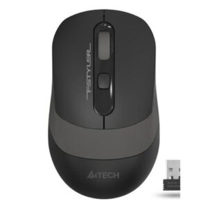 A4-Tech Kablosuz Mouse Nano Siyah-Gri (FG10S)