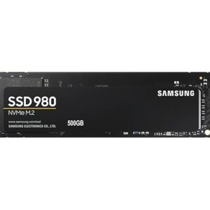 Samsung 980 500GB M.2 NVMe SSD (3100-2600MB/s)