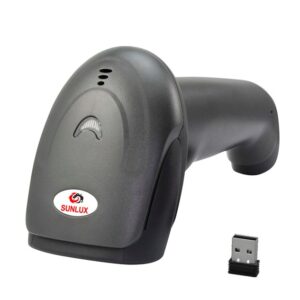 Sunlux XL-9309B 1D Lazer Kablosuz Barkod Okuyucu