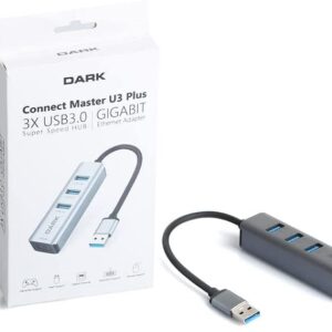 Dark DK-AC-USB332GL USB3.0 to 3xUSB3.0+RJ45 Çevrci