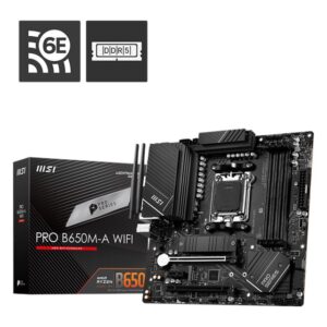 MSI Pro B650M-A Wifi D5 AM5 Hdmi Dp