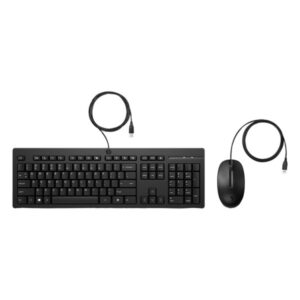 HP 225 Kablolu Set Siyah (286J4AA)