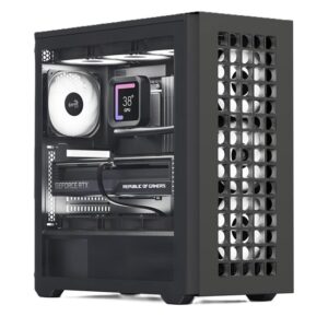 Aerocool D502A Type-C A-RGB ATX Siyah (Psu yok)