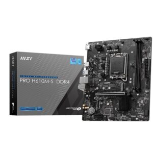 MSI Pro H610M-S D4 1700P Hdmi Usb3.2